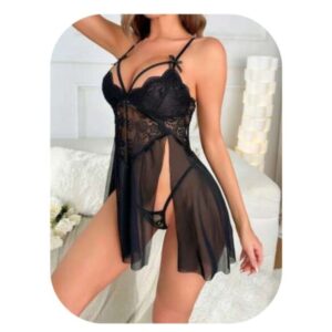babydoll vestido con tanga r 39